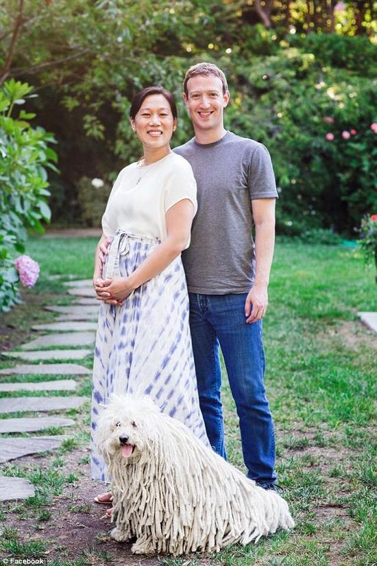 臉書創始人扎克伯格生女 承諾捐99%股份做慈善
