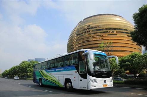 福田汽車綠色內涵為杭州G20成果增光添彩