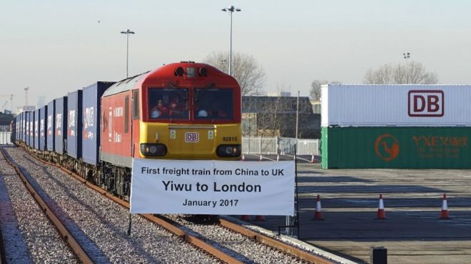 “一帶一路”為軌：中英貨運鐵路成英國全球貿易新渠道