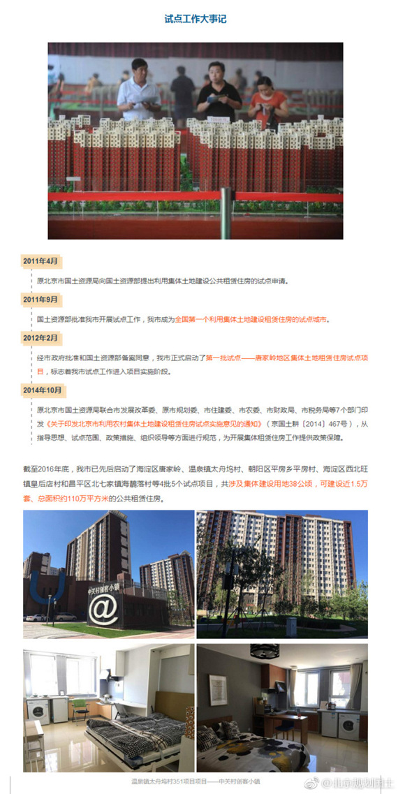 北京集體租賃住房政策發布：單次租期最長不得超十年